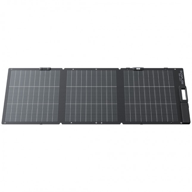 Ecoflow 160w lichtgewicht opvouwbaar dubbelzijdig zonnepaneel 4