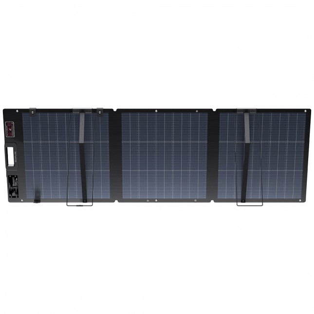Ecoflow 160w lichtgewicht opvouwbaar dubbelzijdig zonnepaneel 5