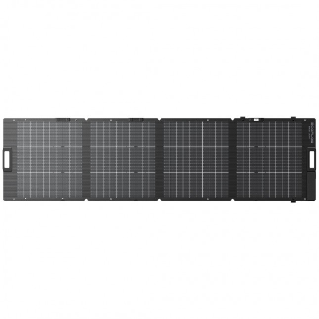 Ecoflow 220w lichtgewicht opvouwbaar dubbelzijdig zonnepaneel 3