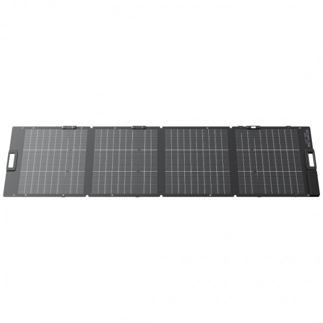Ecoflow 220w lichtgewicht opvouwbaar dubbelzijdig zonnepaneel 4