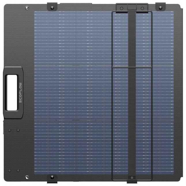 Ecoflow 220w lichtgewicht opvouwbaar dubbelzijdig zonnepaneel 6