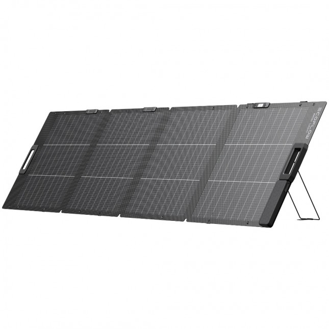 Ecoflow 220w lichtgewicht opvouwbaar dubbelzijdig zonnepaneel