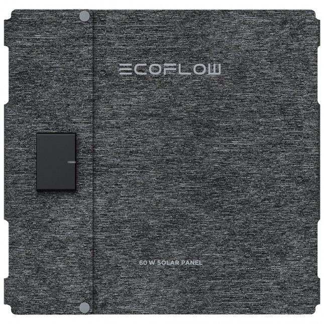Ecoflow 60w opvouwbaar zonnepaneel met usb c 4