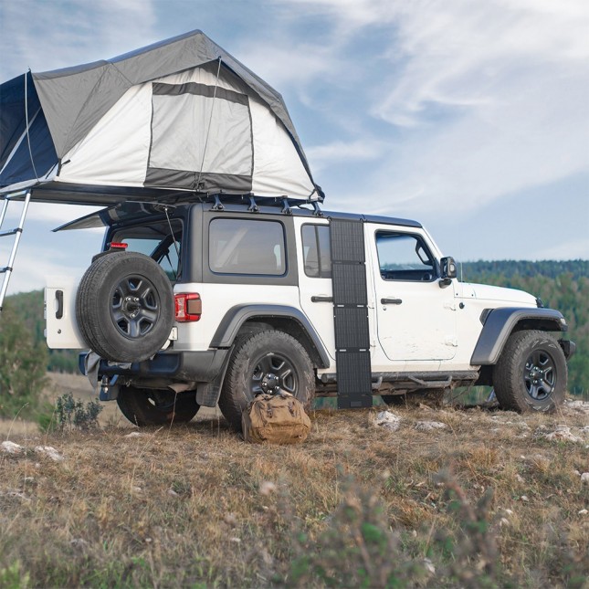 Ecoflow 60w opvouwbaar zonnepaneel met usb c 5