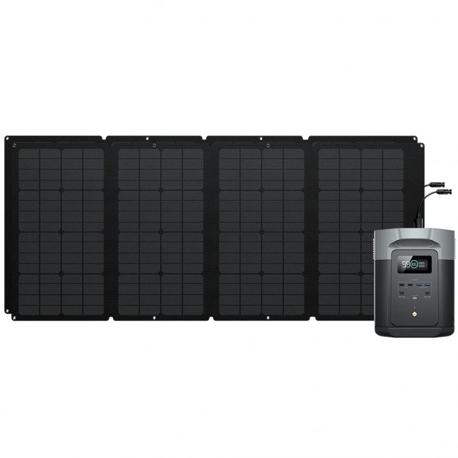 Ecoflow delta 2 max  160w opvouwbaar zonnepaneel