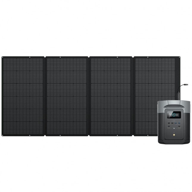 Ecoflow delta 2 max  400w opvouwbaar zonnepaneel