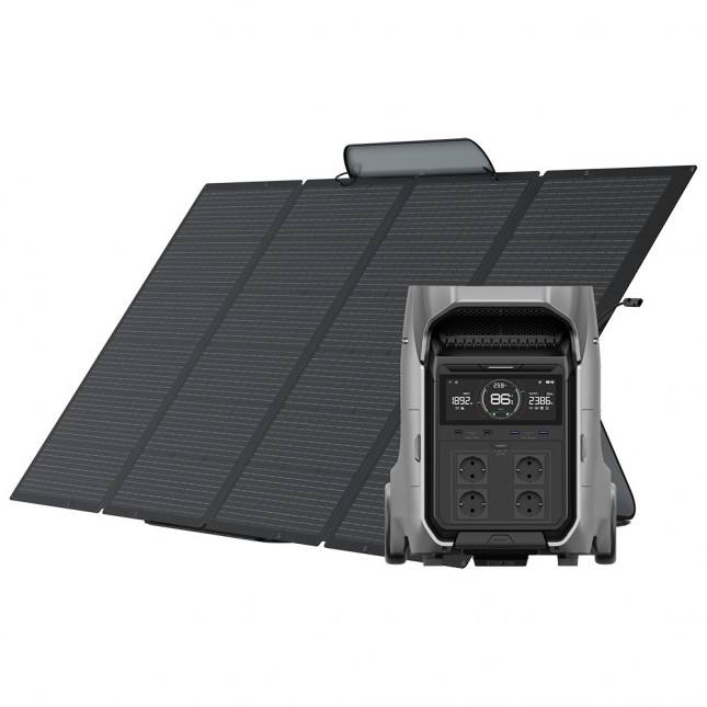 Ecoflow delta pro 3  400w opvouwbaar zonnepaneel 2