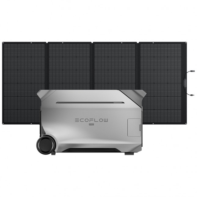 Ecoflow delta pro 3  400w opvouwbaar zonnepaneel 3