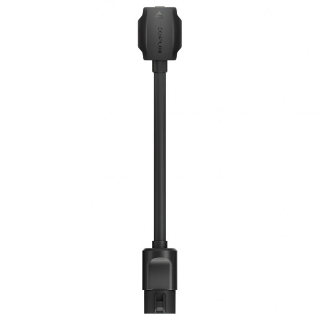 Ecoflow delta pro 3 ev x stream adapter voor type 2 laadpaal