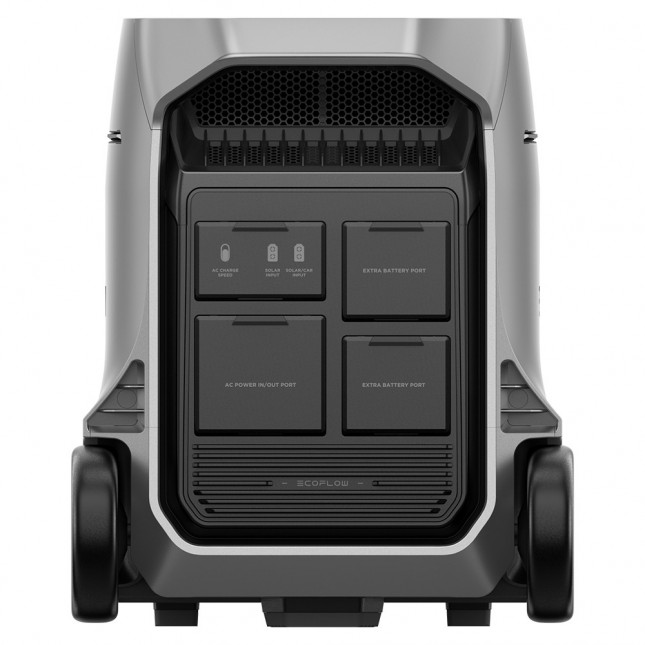 EcoFlow DELTA Pro 3 Power Station (achterkant)