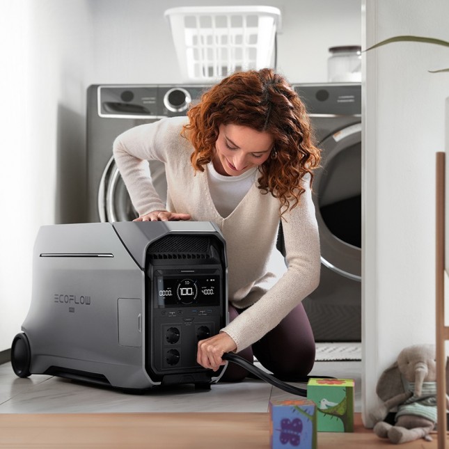 EcoFlow DELTA Pro 3 Power Station thuisgebruik