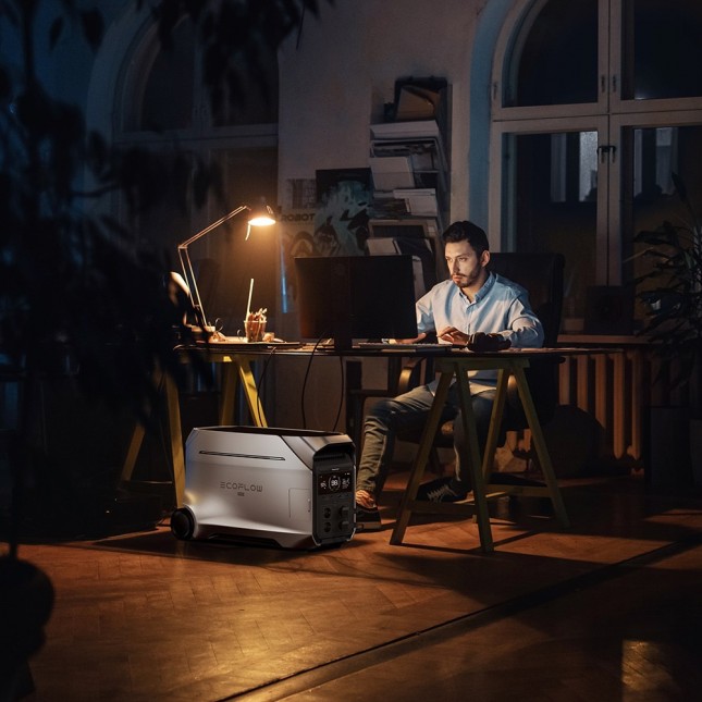 EcoFlow DELTA Pro 3 Power Station noodstroom