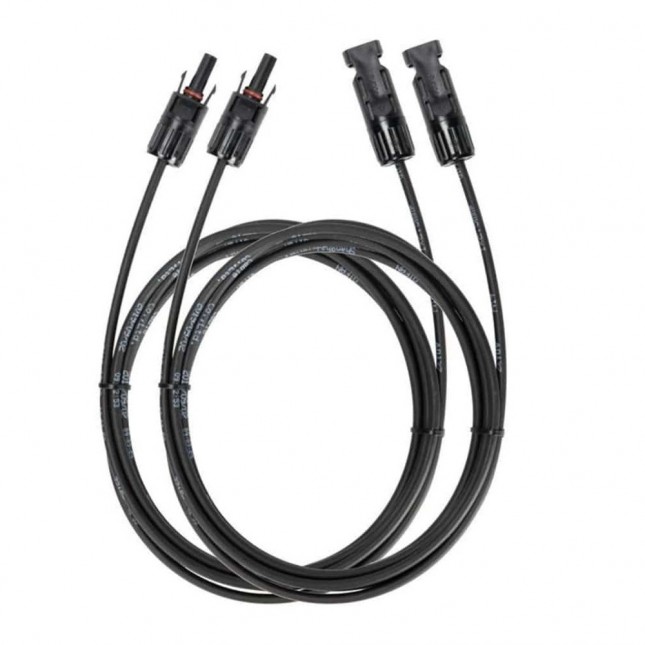 Ecoflow mc4 solar extension cable 2 stuks