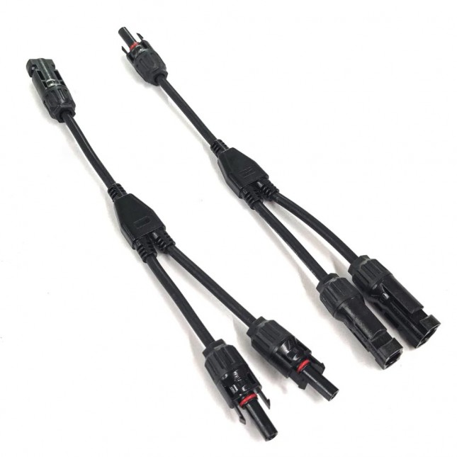 Ecoflow mc4 solar parallel connection cable