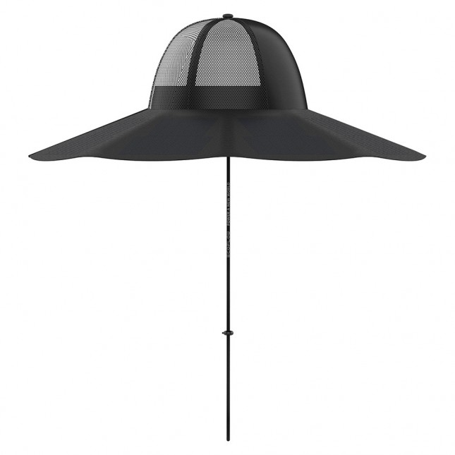 Ecoflow power hat hoed met zonnepanelen 2