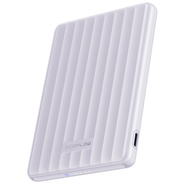 Ecoflow rapid mag powerbank 5000 mah paars