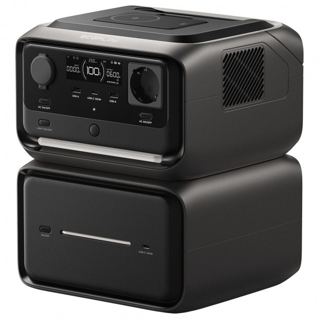 Ecoflow river 3 max plus wireless power station 2