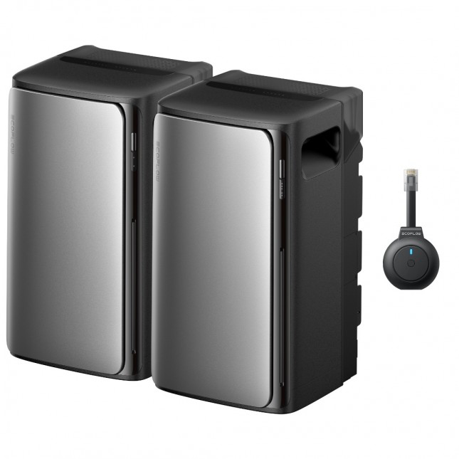 Ecoflow stream ac met stream ac pro thuisbatterij set 3 84 kwh met p1 meter