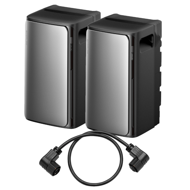 Ecoflow STREAM AC met STREAM AC Pro thuisbatterij met noodstroom