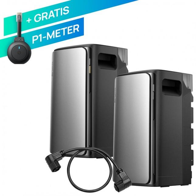 Ecoflow stream ultra ac pro parallel cable 55cm met gratis p1 meter