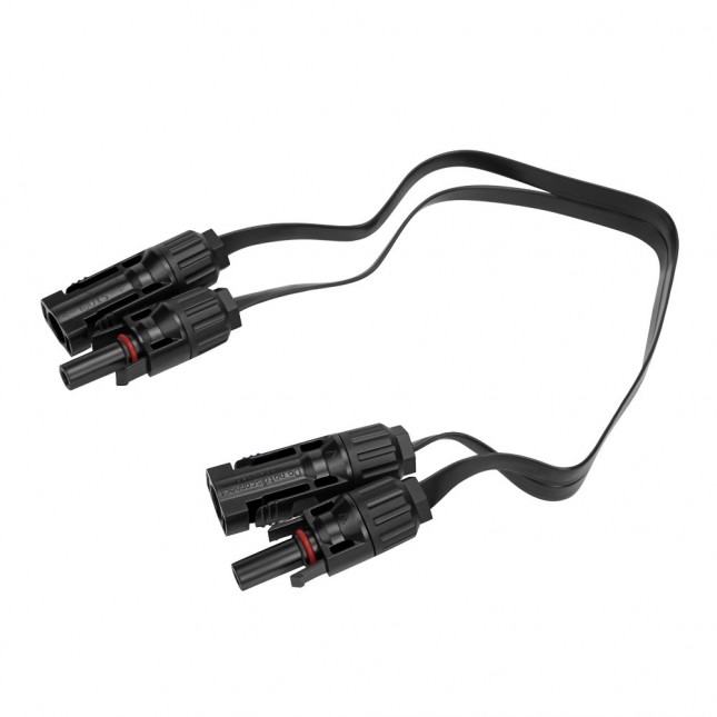 Ecoflow superplatte kabel met mc4 stekkers