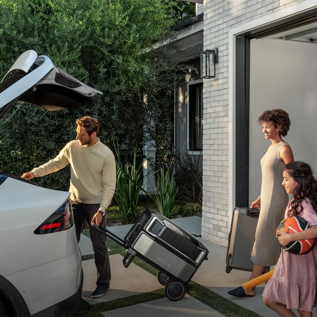 Ecoflow trolley voor delta pro ultra power station 3