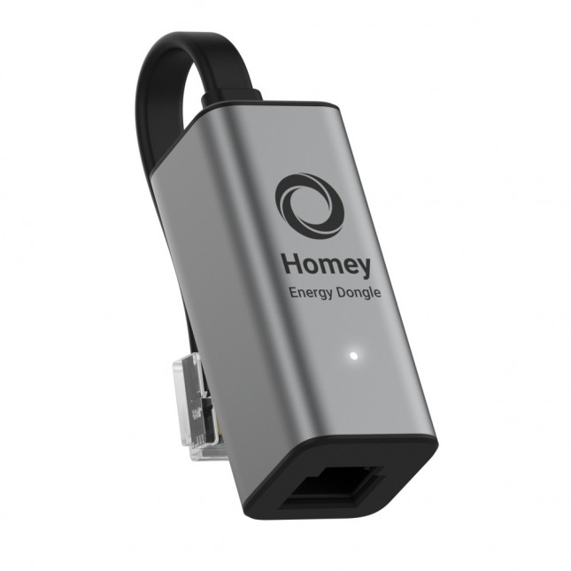Homey energy dongle p1 meter voor slimme meter