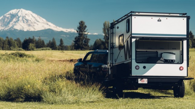 Caravan uitgerust met EcoFlow Power Kit 5 kVA accusysteem