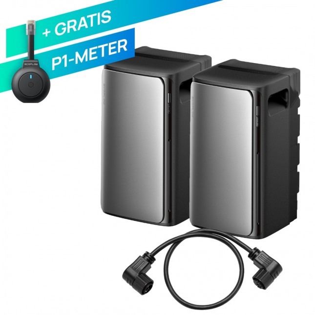 Stream ac met stream ac pro thuisbatterij set met gratis p1 meter 0